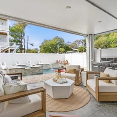 Modern 5BR | Luxe Pool + Spa | 2 min walk to Beach